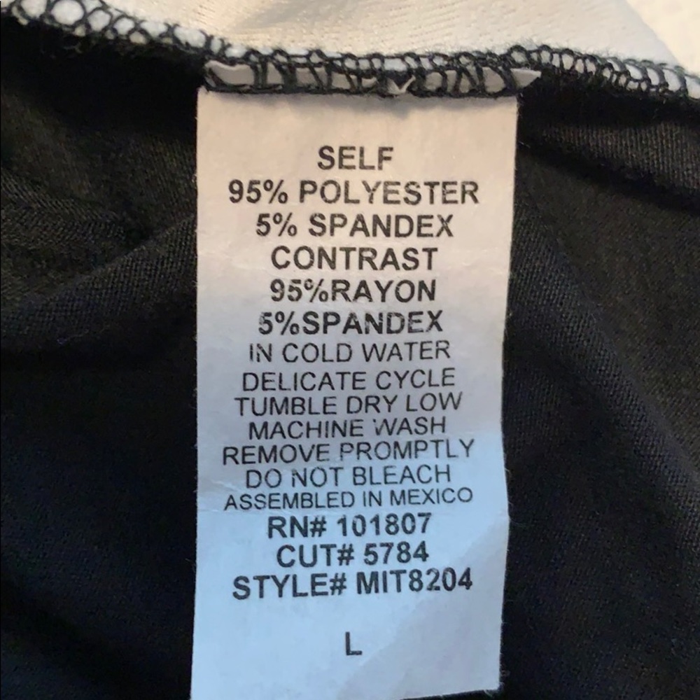 Expresso Black/Cream Blouse - Picture 5 of 5